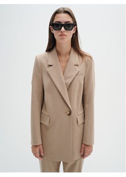 InWear Marynarka Nakita 30107959 Beżowy Regular Fit ze sklepu MODIVO w kategorii Marynarki damskie - zdjęcie 182612869