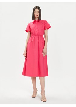 United Colors Of Benetton Sukienka codzienna 4NICDV08D Różowy Regular Fit ze sklepu MODIVO w kategorii Sukienki - zdjęcie 182612976