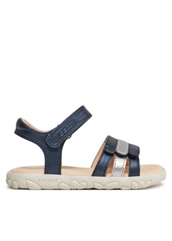 Geox Sandały J Sandal Haiti Girl J458ZD 000NF C0673 M Granatowy ze sklepu MODIVO w kategorii Sandały dziecięce - zdjęcie 182613096