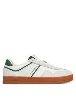 Tommy Jeans Sneakersy The Greenwich Mix Media EN0EN02730 Biały ze sklepu MODIVO w kategorii Buty sportowe damskie - zdjęcie 182613105