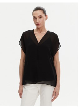 Calvin Klein Bluzka K20K208187 Czarny Relaxed Fit ze sklepu MODIVO w kategorii Bluzki damskie - zdjęcie 182613178