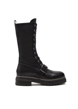 Weekend Max Mara Trapery Tana 24257960546 Czarny ze sklepu MODIVO w kategorii Workery damskie - zdjęcie 182613198