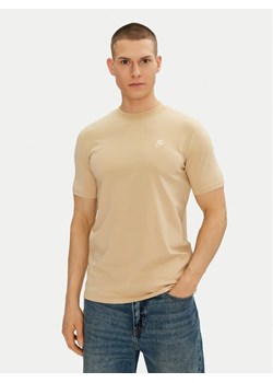 KARL LAGERFELD T-Shirt 755750 552221 Beżowy Regular Fit - id: 0000305124227 - marki Karl Lagerfeld - 182613215 KARL LAGERFELD T-Shirt 755750 552221 Beżowy Regular Fit ze sklepu MODIVO w kategorii T-shirty męskie - zdjęcie 182613215