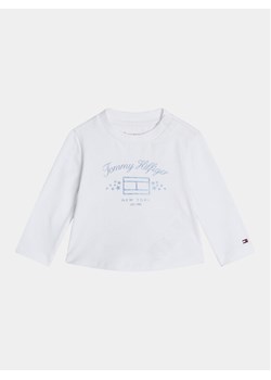 Tommy Hilfiger Bluzka KN0KN01917 Biały Regular Fit ze sklepu MODIVO w kategorii Kaftaniki i bluzki - zdjęcie 182613235