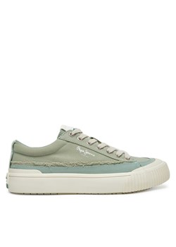 Pepe Jeans Tenisówki Ben Fresh W PLS31589 Zielony ze sklepu MODIVO w kategorii Trampki damskie - zdjęcie 182613245