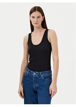 Calvin Klein Top K20K208246 Czarny Slim Fit ze sklepu MODIVO w kategorii Bluzki damskie - zdjęcie 182613308