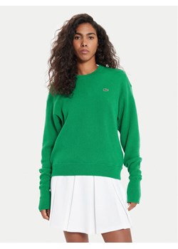 Lacoste Sweter AF9551 Zielony Regular Fit ze sklepu MODIVO w kategorii Swetry damskie - zdjęcie 182613336