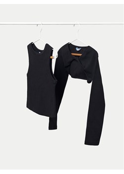 Mayoral Bluzka 6150 Czarny Regular Fit ze sklepu MODIVO w kategorii Bluzki dziewczęce - zdjęcie 182613536