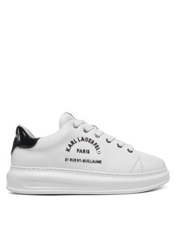 KARL LAGERFELD Sneakersy Kapri KL52539K Biały ze sklepu MODIVO w kategorii Buty sportowe męskie - zdjęcie 182613585