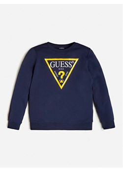 Guess Bluza L73Q09 KAUG0 Granatowy Regular Fit ze sklepu MODIVO w kategorii Bluzy chłopięce - zdjęcie 182613609