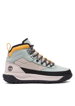 Timberland Sneakersy Gs Motion6 Mid F/L Wp TB0A2MXHEA21 Szary ze sklepu MODIVO w kategorii Buty trekkingowe damskie - zdjęcie 182613695