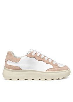 Geox Sneakersy D Spherica Ec4.1 D55TCA 08522 C1Z8Z Biały ze sklepu MODIVO w kategorii Buty sportowe damskie - zdjęcie 182613698