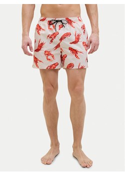 Jack&Jones Szorty kąpielowe Maui 12272809 Beżowy Regular Fit ze sklepu MODIVO w kategorii Kąpielówki - zdjęcie 182613848