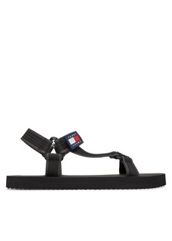 Tommy Jeans Sandały Tjm Casual Sandal EM0EM01563 Czarny ze sklepu MODIVO w kategorii Sandały męskie - zdjęcie 182613886