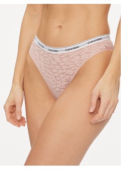 Calvin Klein Underwear Figi brazylijskie 000QD5233E Różowy ze sklepu MODIVO w kategorii Majtki damskie - zdjęcie 182613939