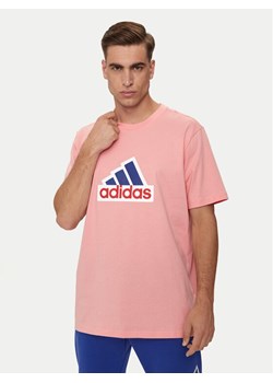 adidas T-Shirt Future Icons Badge of Sport IS8342 Różowy Loose Fit - id: 0000303552572 - marki adidas - 182613979 adidas T-Shirt Future Icons Badge of Sport IS8342 Różowy Loose Fit ze sklepu MODIVO w kategorii T-shirty męskie - zdjęcie 182613979