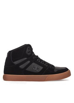 DC Sneakersy PURE HIGH-TOP WC ADYS400043-BGM Czarny ze sklepu MODIVO w kategorii Buty sportowe męskie - zdjęcie 182614006