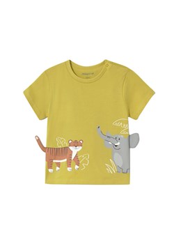 Mayoral T-Shirt 1061 Żółty Regular Fit ze sklepu MODIVO w kategorii Koszulki niemowlęce - zdjęcie 182614035