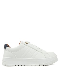Tommy Hilfiger Sneakersy Low Cut Lace-Up Sneaker T3X9-33857-1355 S Biały ze sklepu MODIVO w kategorii Buty sportowe dziecięce - zdjęcie 182614056