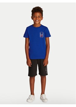 Tommy Hilfiger T-Shirt KB0KB09536 S Niebieski Regular Fit ze sklepu MODIVO w kategorii T-shirty chłopięce - zdjęcie 182614108