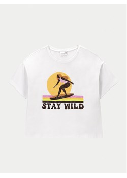Coccodrillo T-Shirt WC4143202HGJ Biały Relaxed Fit ze sklepu MODIVO w kategorii Bluzki dziewczęce - zdjęcie 182614185