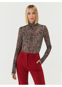 Bruuns Bazaar Bluzka Phlox BBW3006 Czarny Slim Fit ze sklepu MODIVO w kategorii Bluzki damskie - zdjęcie 182614188