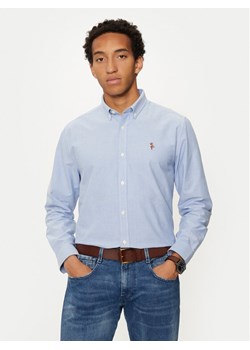 U.S. Polo Assn. Koszula MUP3247 Błękitny Slim Fit ze sklepu MODIVO w kategorii Koszule męskie - zdjęcie 182614225