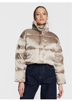 Calvin Klein Kurtka puchowa Shine K20K205007 Beżowy Regular Fit ze sklepu MODIVO w kategorii Kurtki damskie - zdjęcie 182614297