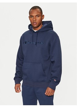 Champion Bluza 220271 Granatowy Relaxed Fit ze sklepu MODIVO w kategorii Bluzy męskie - zdjęcie 182614365