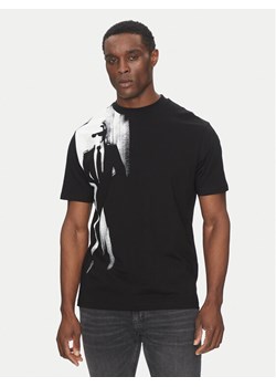 KARL LAGERFELD T-Shirt 755149 552225 Czarny Regular Fit ze sklepu MODIVO w kategorii T-shirty męskie - zdjęcie 182614387