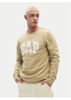 Gap Bluza 817080-00 Beżowy Regular Fit ze sklepu MODIVO w kategorii Bluzy męskie - zdjęcie 182614397