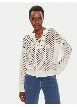 Brave Soul Sweter LK-125HYDRO Écru Straight Fit ze sklepu MODIVO w kategorii Swetry damskie - zdjęcie 182614455