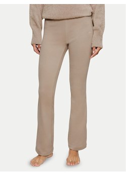 Triumph Spodnie piżamowe Smart Thermal 10221491 Beżowy Slim Fit ze sklepu MODIVO w kategorii Piżamy damskie - zdjęcie 182614518