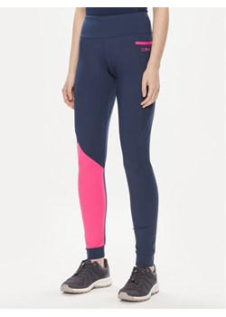 CMP Legginsy 34T6766 Granatowy Slim Fit - id: 0000303442804 - marki CMP - 182614536 CMP Legginsy 34T6766 Granatowy Slim Fit ze sklepu MODIVO w kategorii Spodnie damskie - zdjęcie 182614536