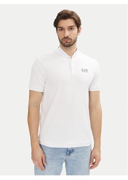 EA7 Emporio Armani Polo 7M000183 AF13511 U0002 Biały Regular Fit ze sklepu MODIVO w kategorii T-shirty męskie - zdjęcie 182614606