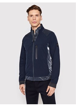 Boss Kurtka przejściowa Teon 50470280 Granatowy Regular Fit ze sklepu MODIVO w kategorii Kurtki męskie - zdjęcie 182614845