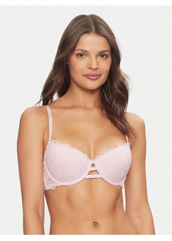 Hunkemöller Biustonosz z fiszbiną Andrea 205411 Różowy ze sklepu MODIVO w kategorii Biustonosze - zdjęcie 182614887