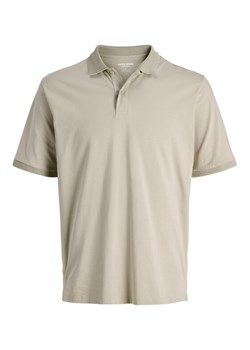 Jack&Jones Polo Jaxon 12268227 Beżowy Regular Fit ze sklepu MODIVO w kategorii T-shirty męskie - zdjęcie 182614967