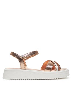 Tommy Hilfiger Sandały Sandal T4A2-33800-0569 S Różowe złoto ze sklepu MODIVO w kategorii Sandały dziecięce - zdjęcie 182615008