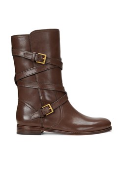 LAUREN RALPH LAUREN Botki 802945680003 Brązowy ze sklepu MODIVO w kategorii Botki - zdjęcie 182615136