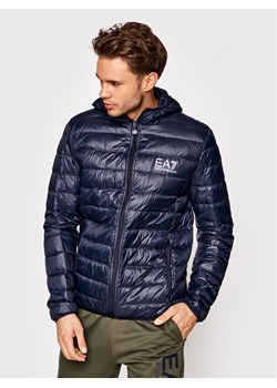EA7 Emporio Armani Kurtka puchowa 8NPB02 PN29Z 1578 Granatowy Regular Fit ze sklepu MODIVO w kategorii Kurtki męskie - zdjęcie 182615145