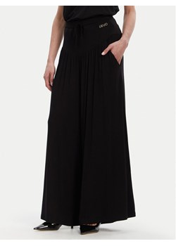 Liu Jo Beachwear Spodnie materiałowe VA5039 JS360 Czarny Relaxed Fit ze sklepu MODIVO w kategorii Spodnie damskie - zdjęcie 182615156
