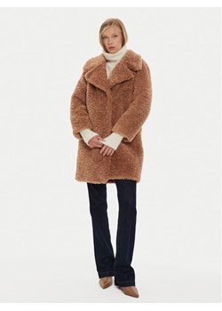 Marella Futro Afro 2423456022 Beżowy Regular Fit ze sklepu MODIVO w kategorii Futra damskie - zdjęcie 182615236