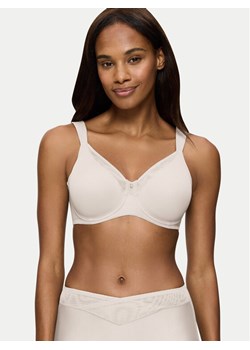 Triumph Biustonosz z fiszbiną True Shape Sensation 10218201 Écru ze sklepu MODIVO w kategorii Biustonosze - zdjęcie 182615237