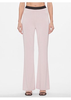 Liu Jo Sport Spodnie materiałowe TA4011 MS014 Różowy Bootcut Fit ze sklepu MODIVO w kategorii Spodnie damskie - zdjęcie 182615266