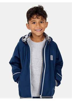 LEGO Kurtka softshell Sefrit 11010390 Granatowy Regular Fit ze sklepu MODIVO w kategorii Kurtki chłopięce - zdjęcie 182615309