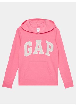 Gap Bluza 620403-00 Różowy Regular Fit ze sklepu MODIVO w kategorii Bluzy dziewczęce - zdjęcie 182615428