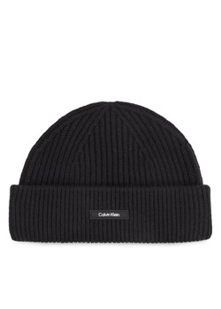 Calvin Klein Czapka Docker K50K512360 Czarny ze sklepu MODIVO w kategorii Czapki zimowe męskie - zdjęcie 182615469