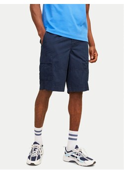 Jack&Jones Szorty materiałowe Jpstcole 12253222 Granatowy Loose Fit ze sklepu MODIVO w kategorii Spodenki męskie - zdjęcie 182615567