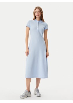 Tommy Jeans Sukienka codzienna DW0DW20383 Błękitny Regular Fit ze sklepu MODIVO w kategorii Sukienki - zdjęcie 182615569